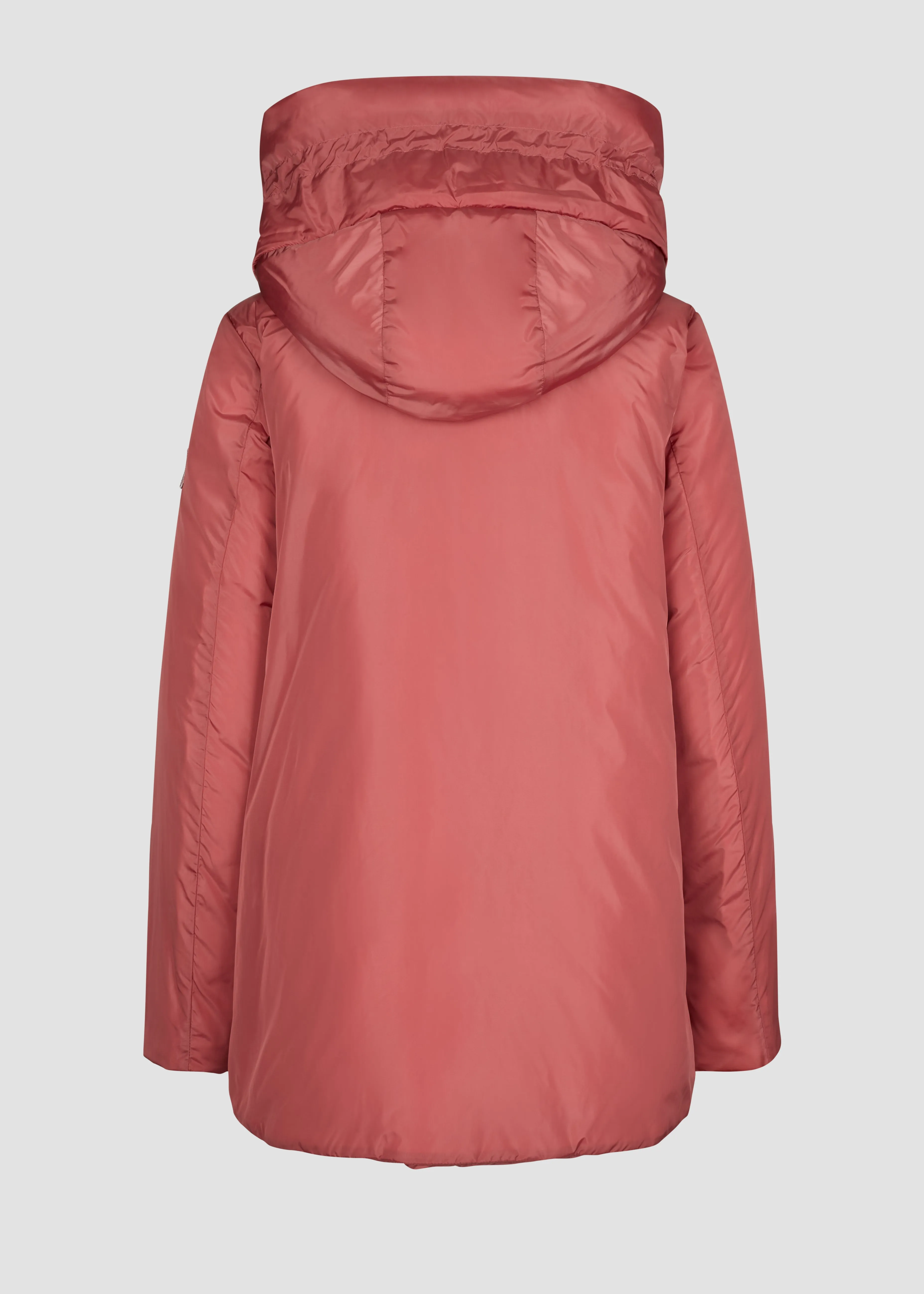 A-SHAPE IN NYLON BRIGHT WITH HOOD