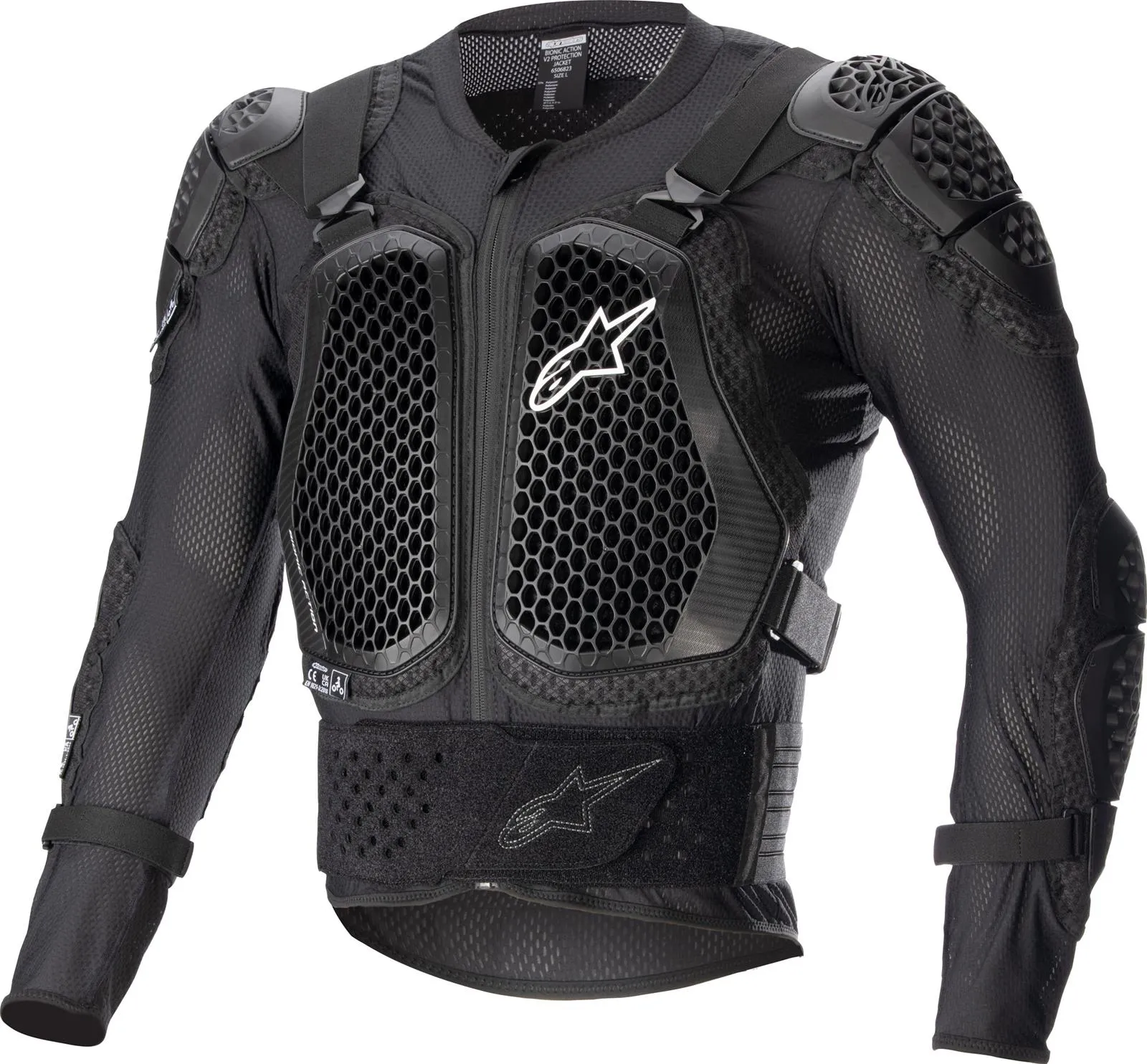 Alpinestars MX Bionic Action V2 Protection Jackets 6506823-10-XXL