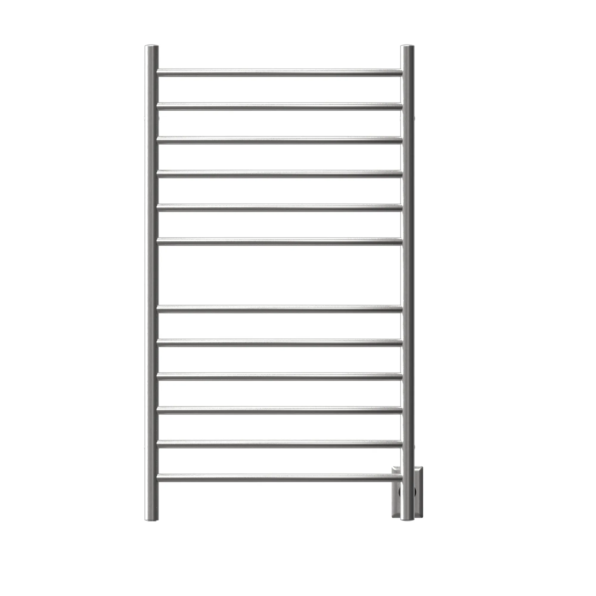 Amba RWHL-CB Radiant Large Hardwired   Plug-in Combo Curved 12 Bar Towel Warmer in Brushed