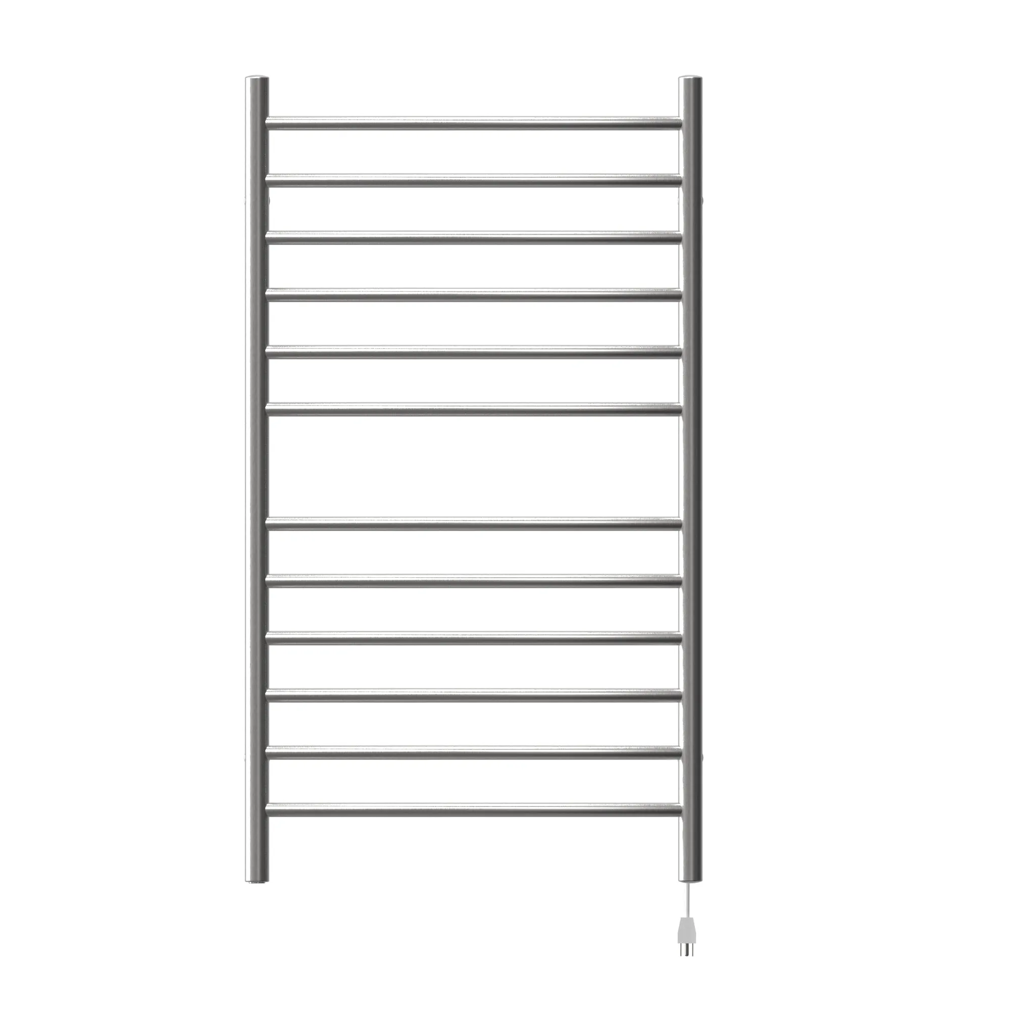 Amba RWHL-CB Radiant Large Hardwired   Plug-in Combo Curved 12 Bar Towel Warmer in Brushed