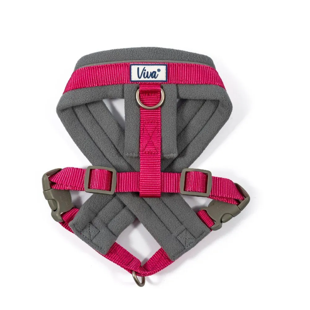 Ancol Viva Medium (41-53cm) Pink Padded Dog Harness