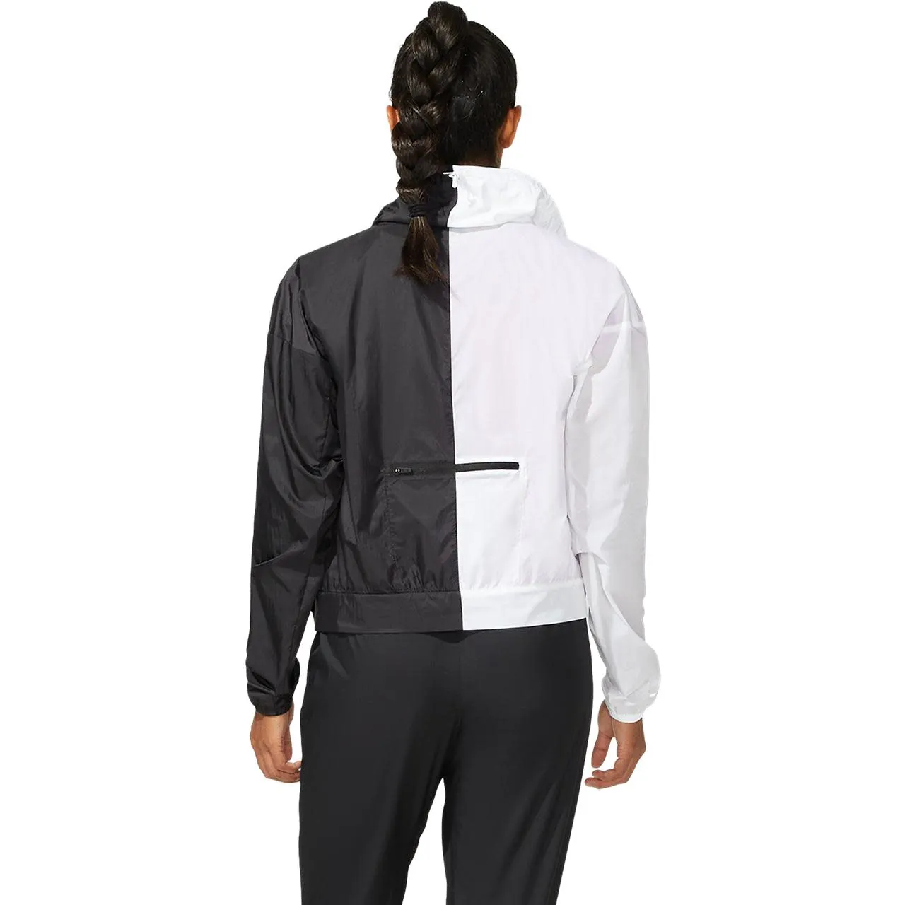 Asics Women&#x27;s SMSB Run Jacket Performance Black/Brilliant Wh | Buy Asics Women&#x27;s SMSB Run Jacket Performance Black/Brilliant Wh here | Outnorth