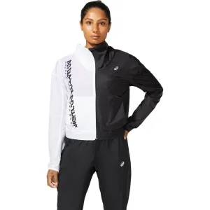 Asics Women&#x27;s SMSB Run Jacket Performance Black/Brilliant Wh | Buy Asics Women&#x27;s SMSB Run Jacket Performance Black/Brilliant Wh here | Outnorth