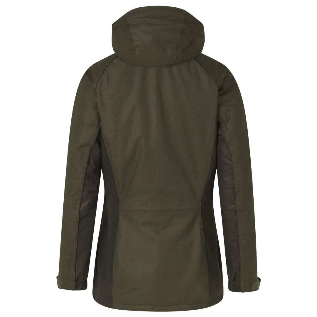 Avail Aya Insulated Ladies Jacket - Pine Green/Demitasse Brown by Seeland