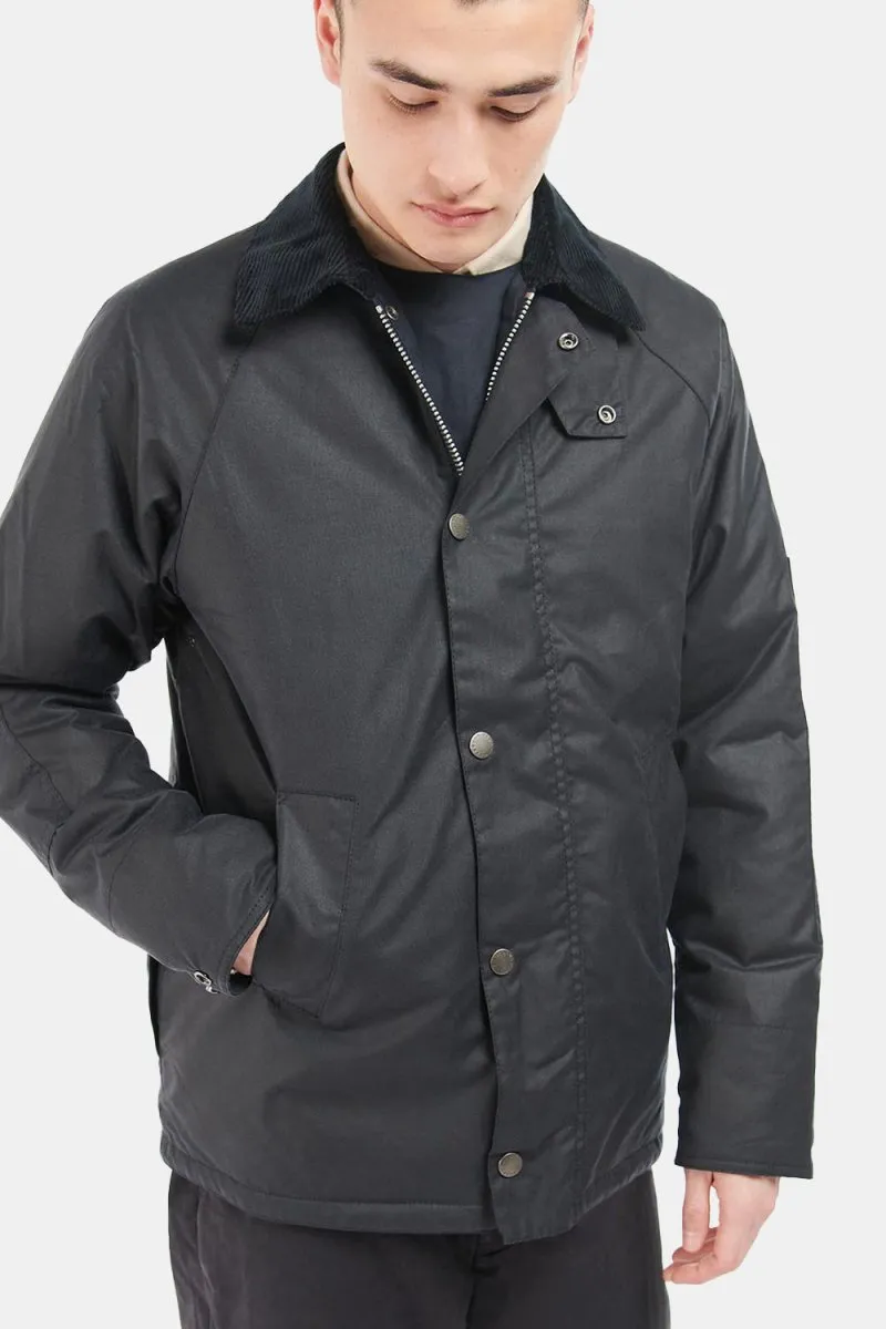 Barbour White Label SL Nara Wax Jacket (Navy)