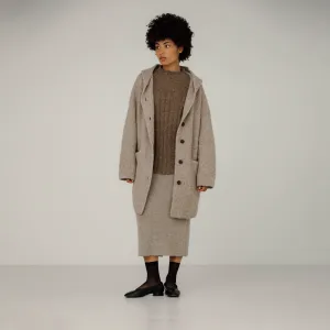 Bare Knitwear Nook Alpaca Coat