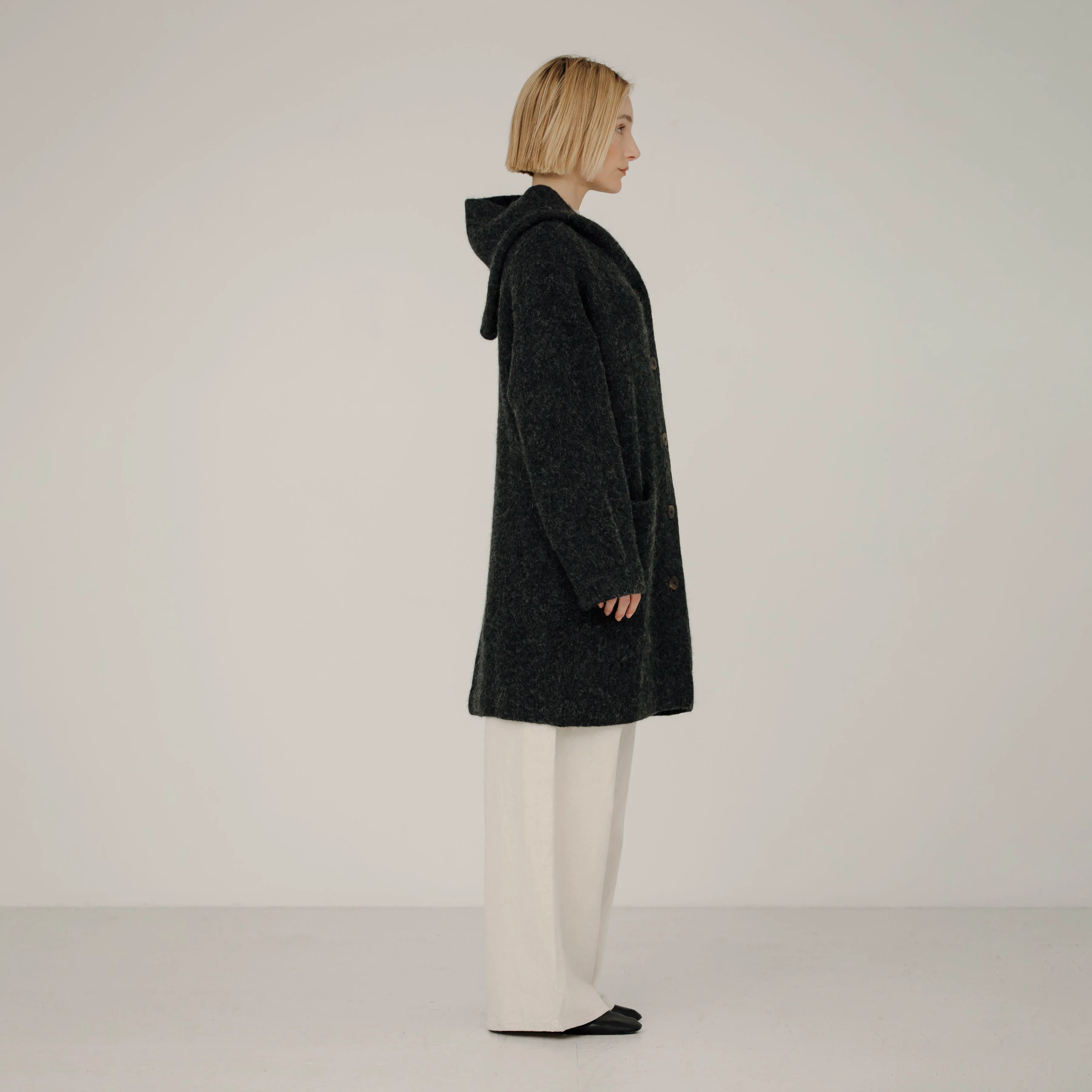 Bare Knitwear Nook Alpaca Coat