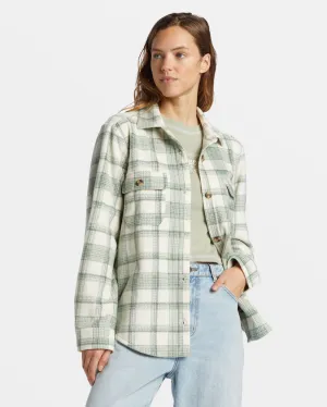 Billabong Forge Fleece Flannel Jacket - TREEHUGGER