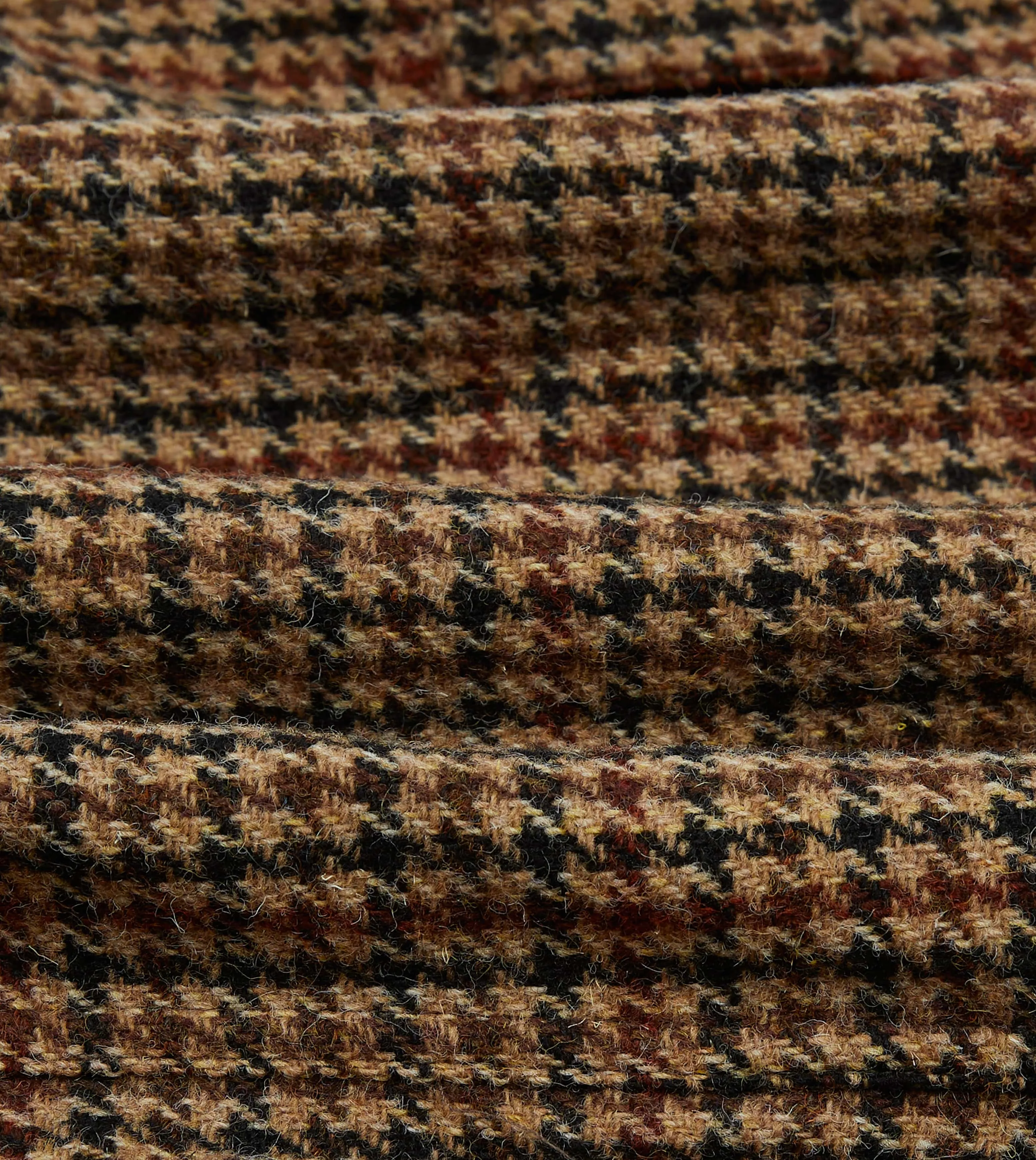 Brown Houndstooth Check Harris Tweed Games Blazer Mk. VII