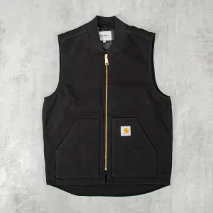 Carhartt WIP Classic Vest Rinsed - Black