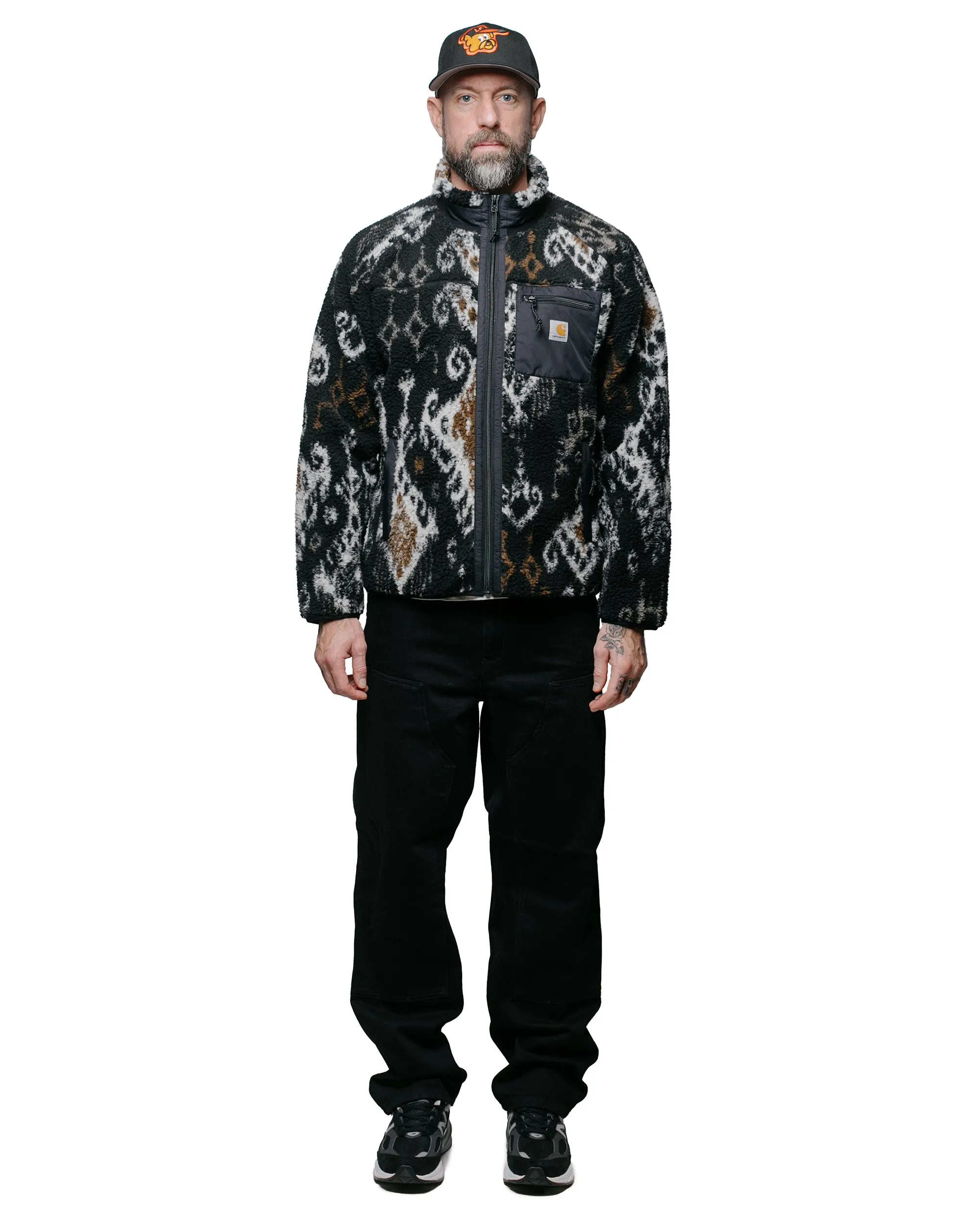 Carhartt W.I.P. New Prentis Liner Jacquard Black Jacket