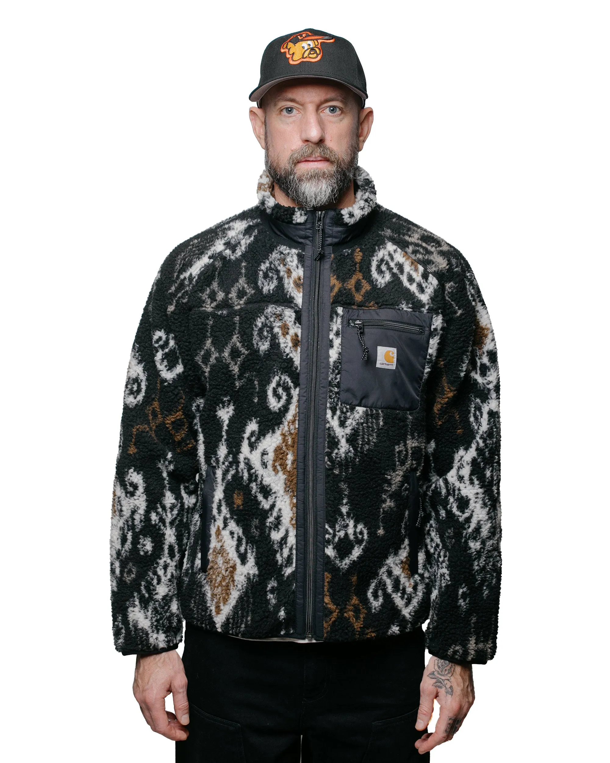 Carhartt W.I.P. New Prentis Liner Jacquard Black Jacket