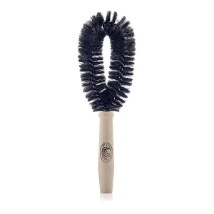 Clothes & Upholstery Brush -  Easy Hold Wooden Handle