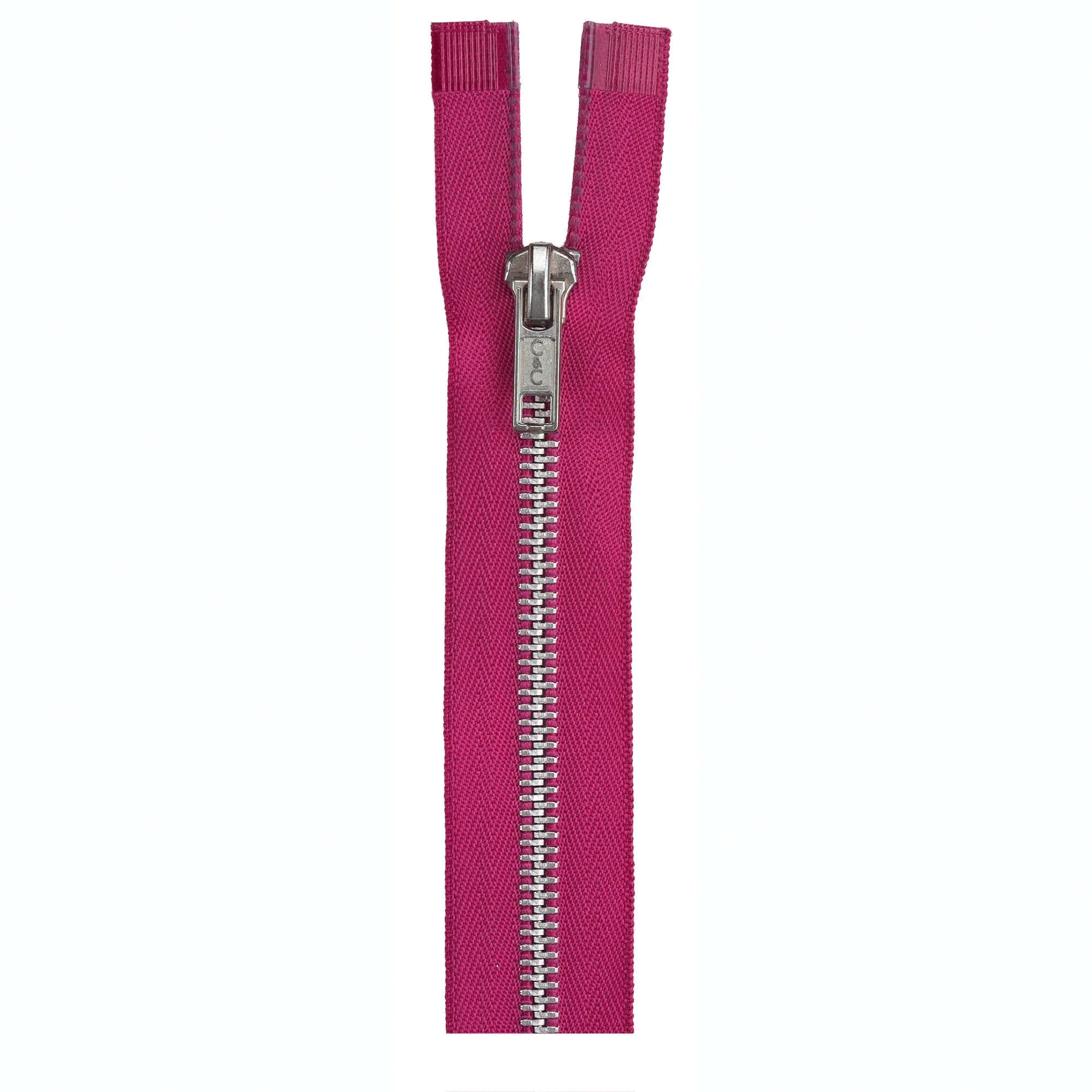 Coats & Clark Fashion Metal Closed End Aluminum Zippers