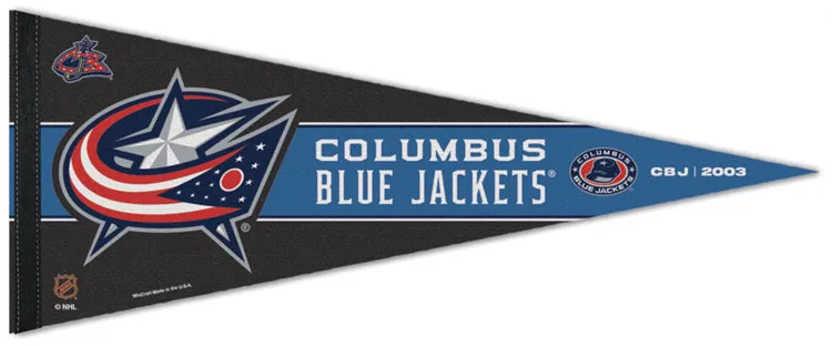 Columbus Blue Jackets "CBJ 2003" NHL Reverse-Retro 2022-23 Premium Felt Collector's Pennant - Wincraft