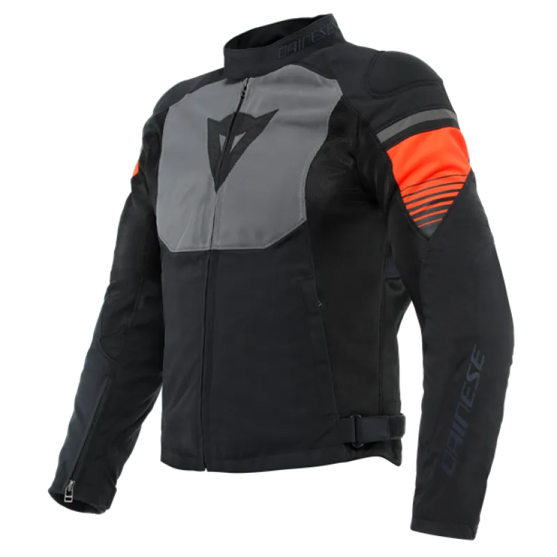 Dainese Air Fast Tex Jacket Black/Gray/Fluorescent-Red