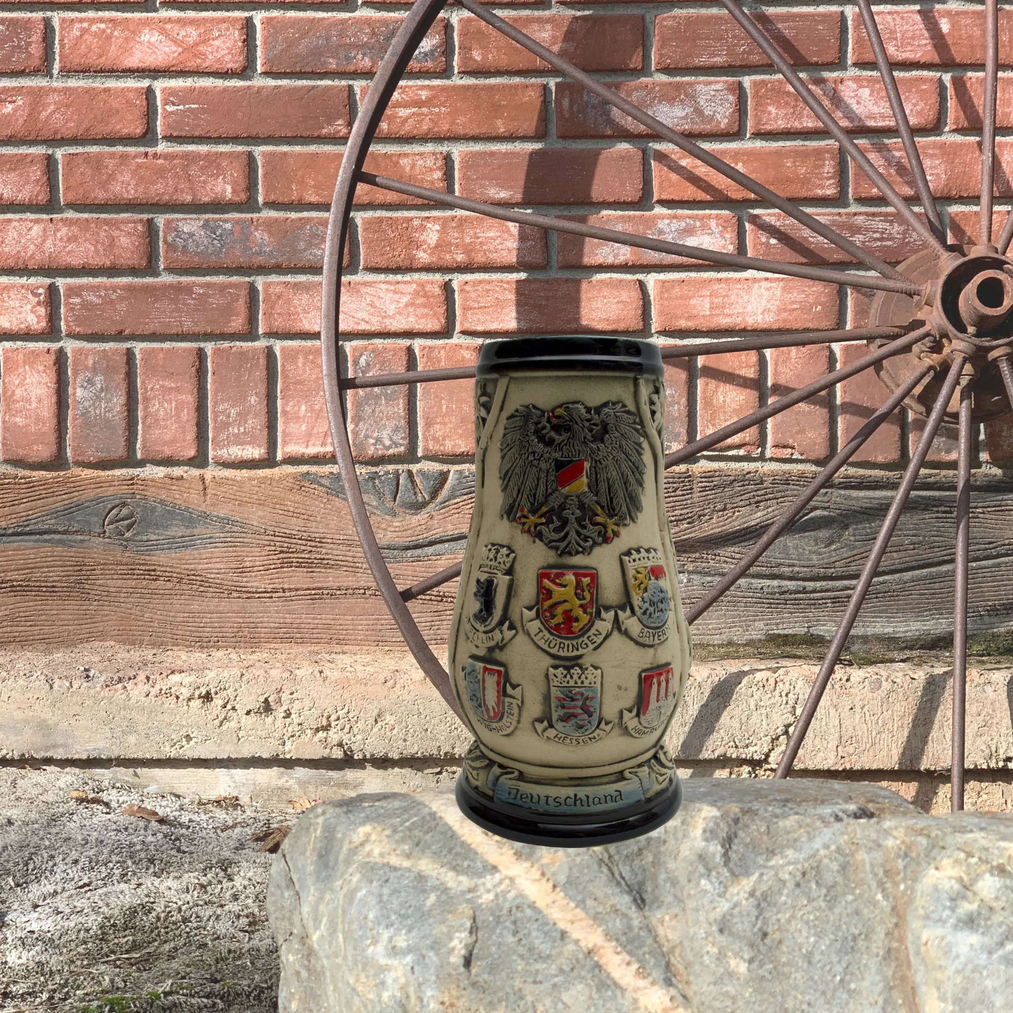 Deutschland Coat of Arms Collectible German Beer Stein