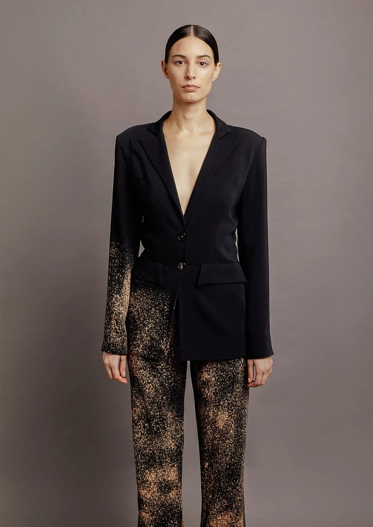 Ella Printed Blazer Suit Jacket