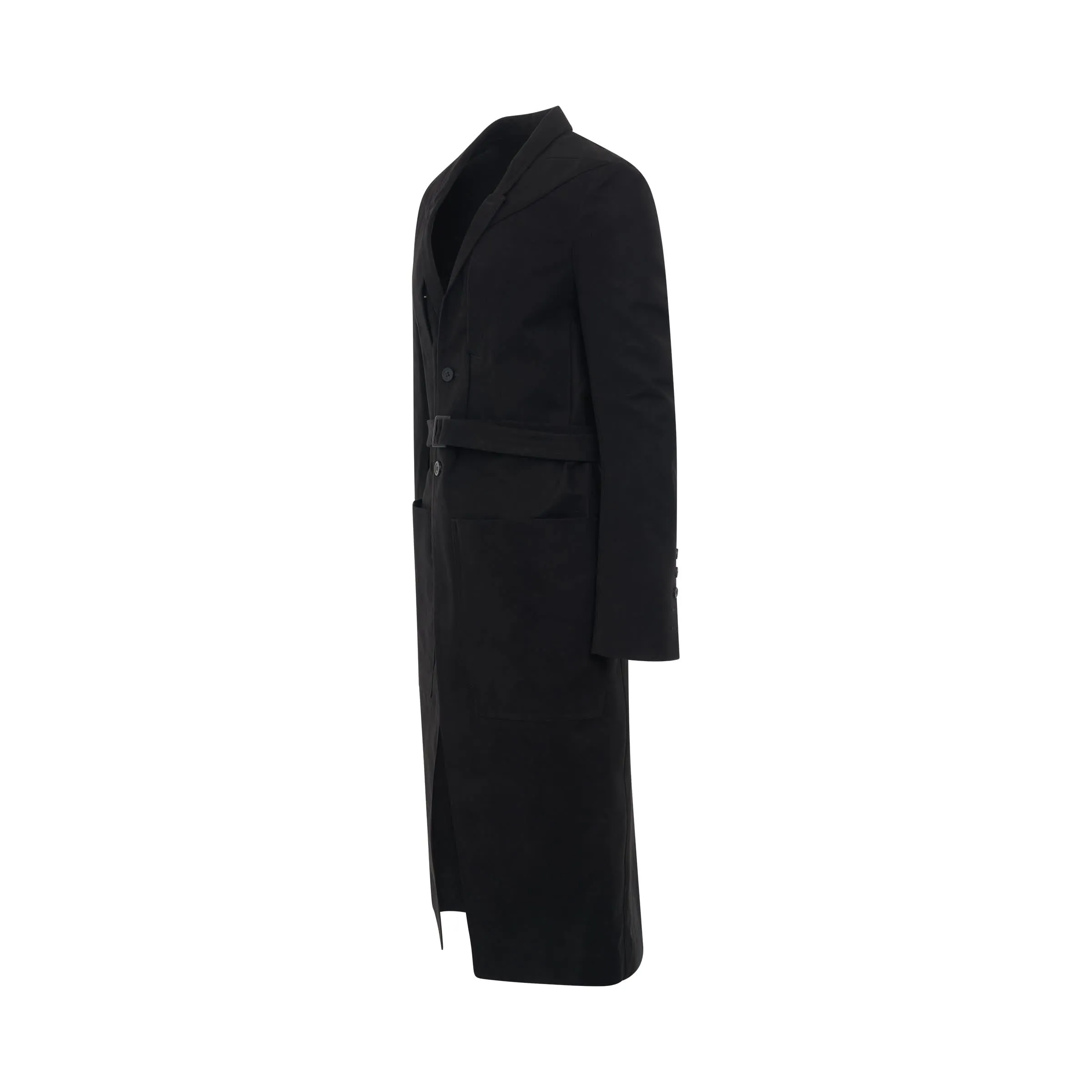 Fogpocket Lido Coat in Black