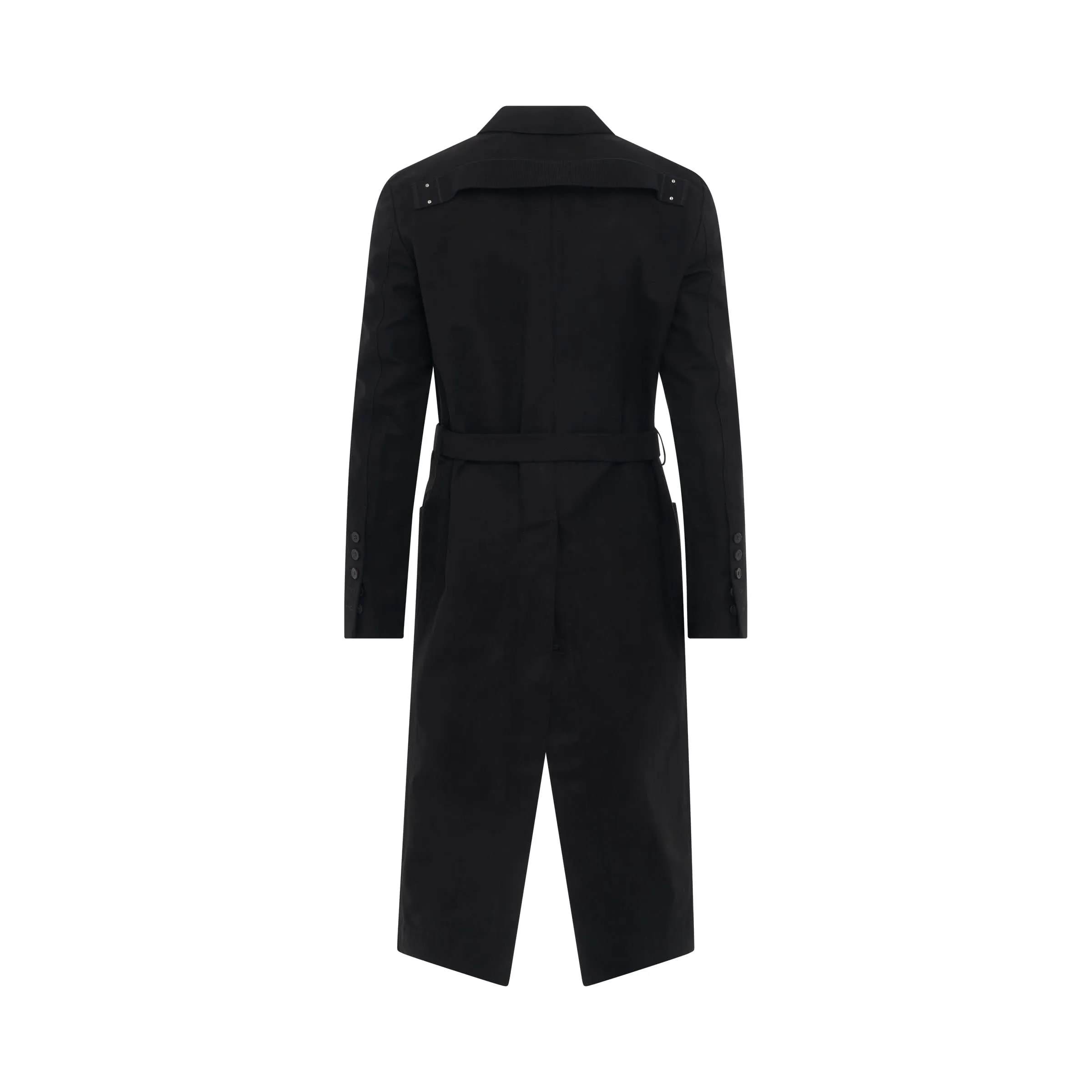 Fogpocket Lido Coat in Black