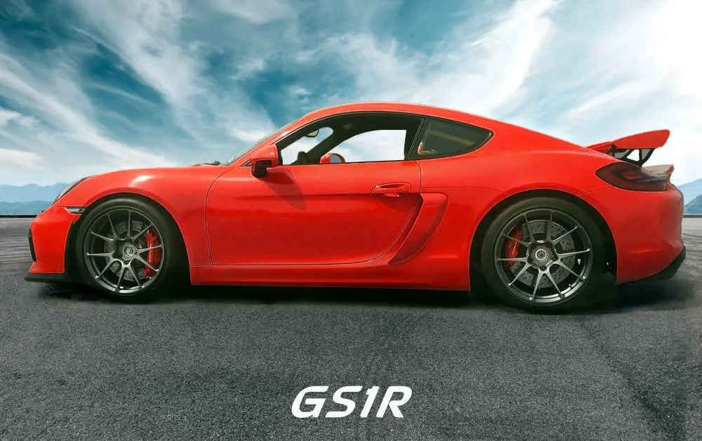 Forgeline Wheels Porsche 981 Cayman GT4 Track Package