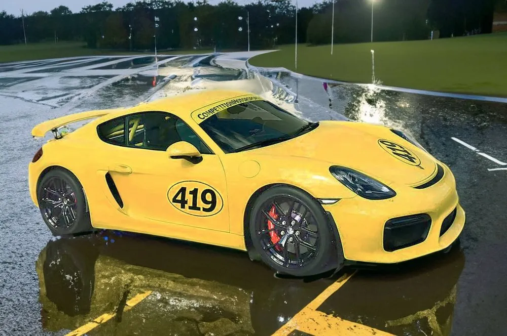 Forgeline Wheels Porsche 981 Cayman GT4 Track Package