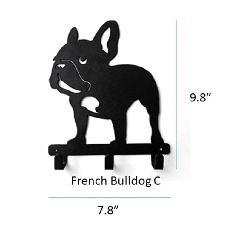 French Bulldog Standing Frenchie Wall Hook