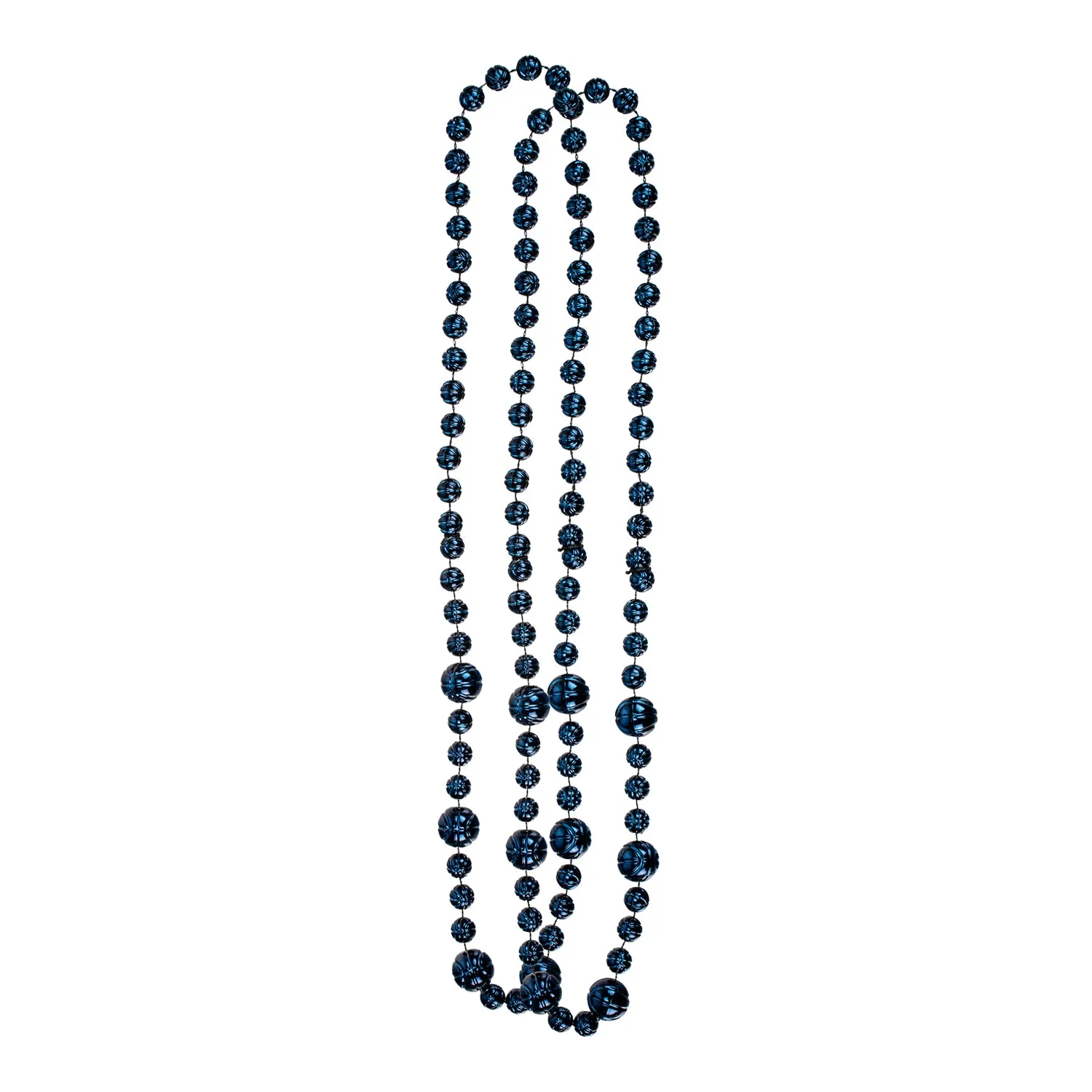 Georgia Tech Yellow Jackets Navy Basketball Beads