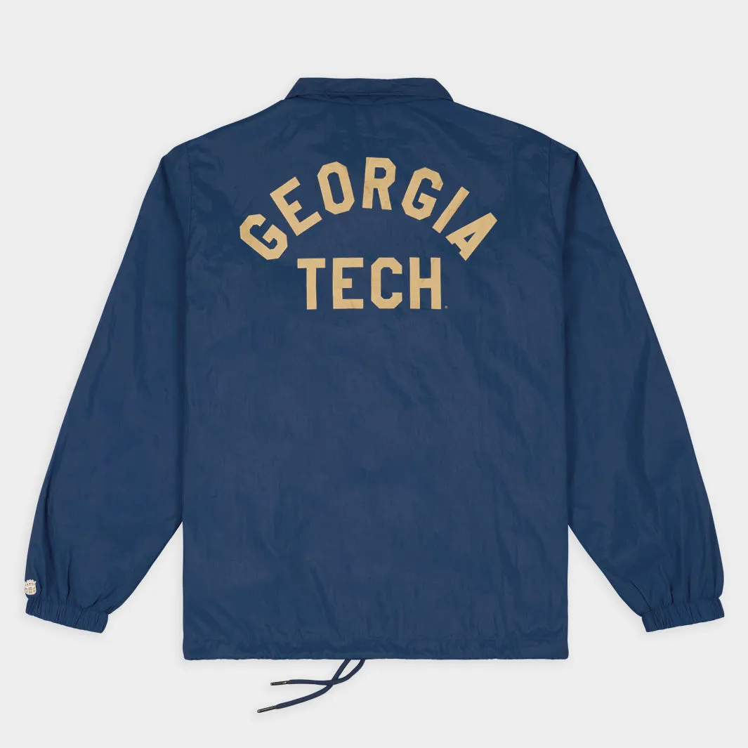 Georgia Tech Yellow Jackets "GT" Coaches Jacket