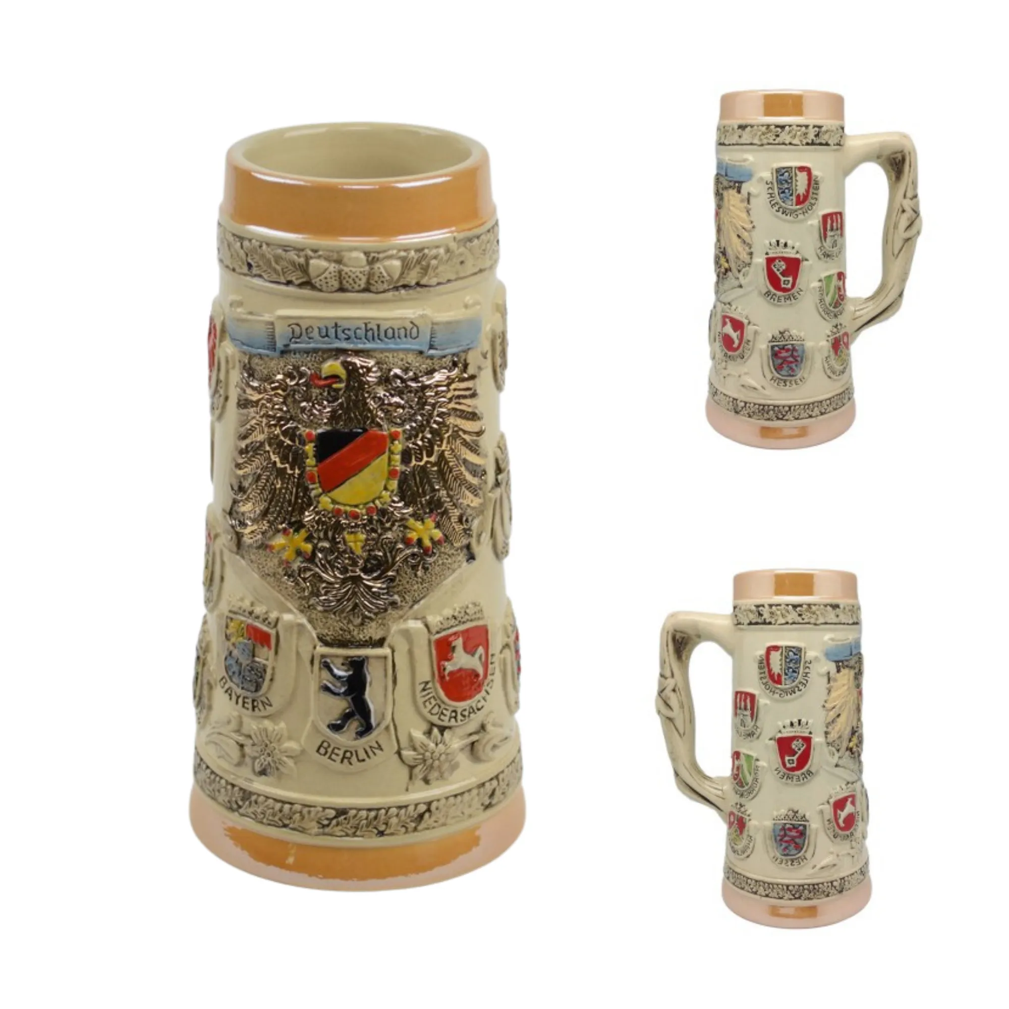 Germany Coat of Arms Ceramic Beer Stein