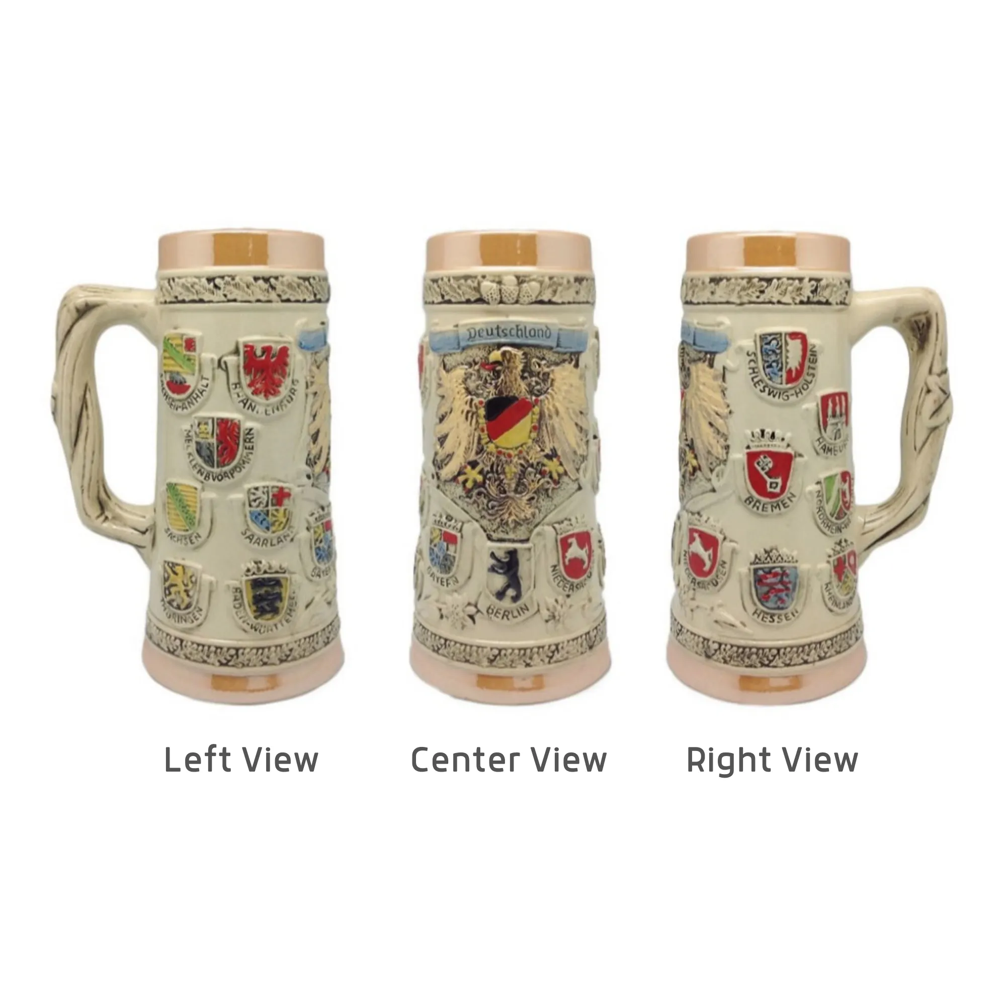 Germany Coat of Arms Ceramic Beer Stein