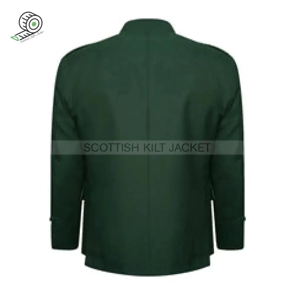 Green Argyll Vest and Jacket