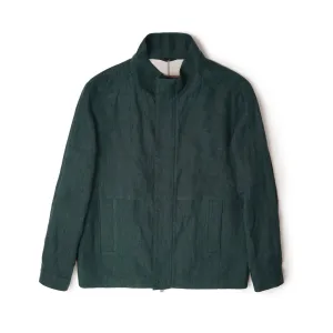 Green Linen Jacket