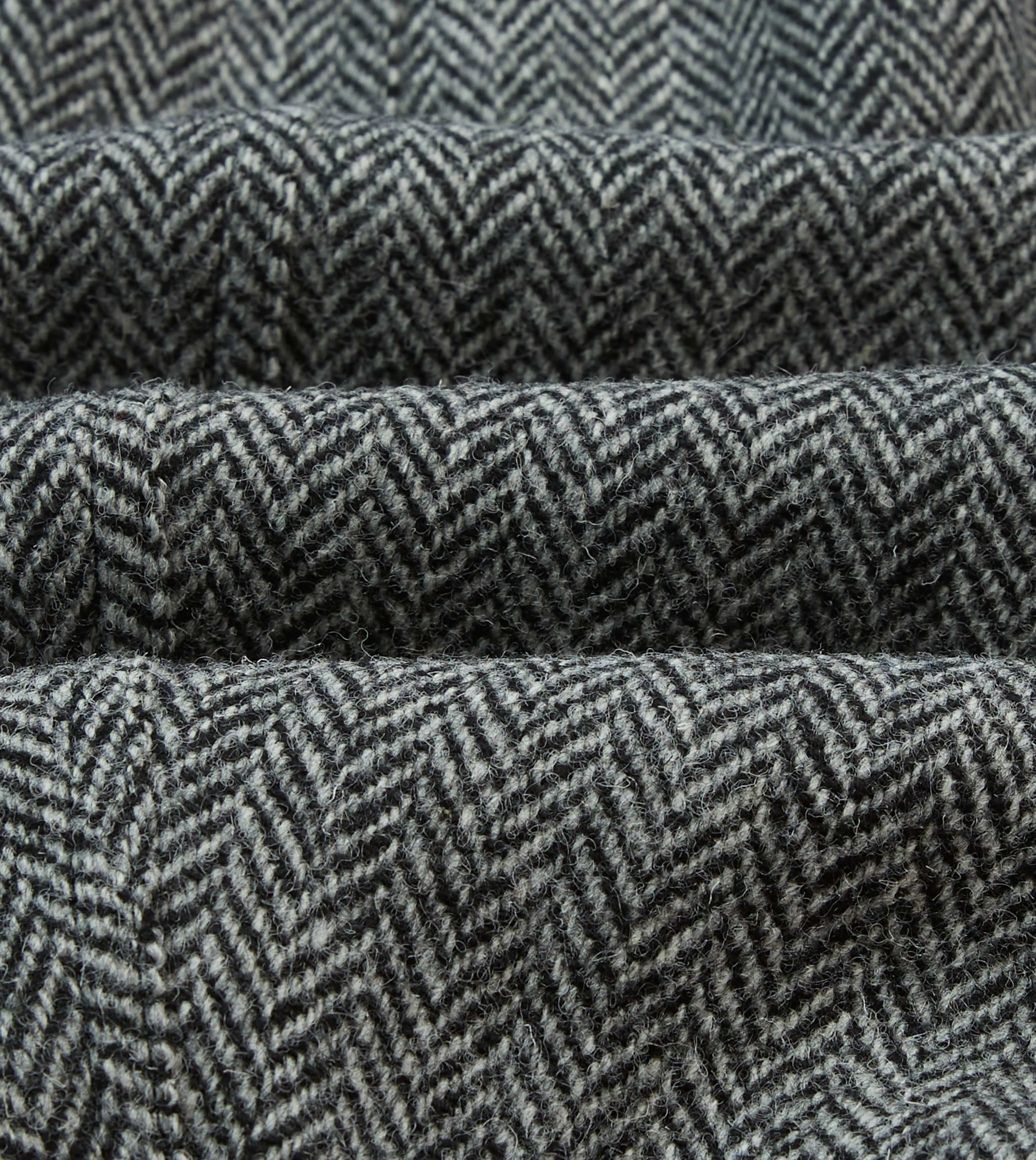 Grey Herringbone Harris Tweed Games Blazer Mk. VII