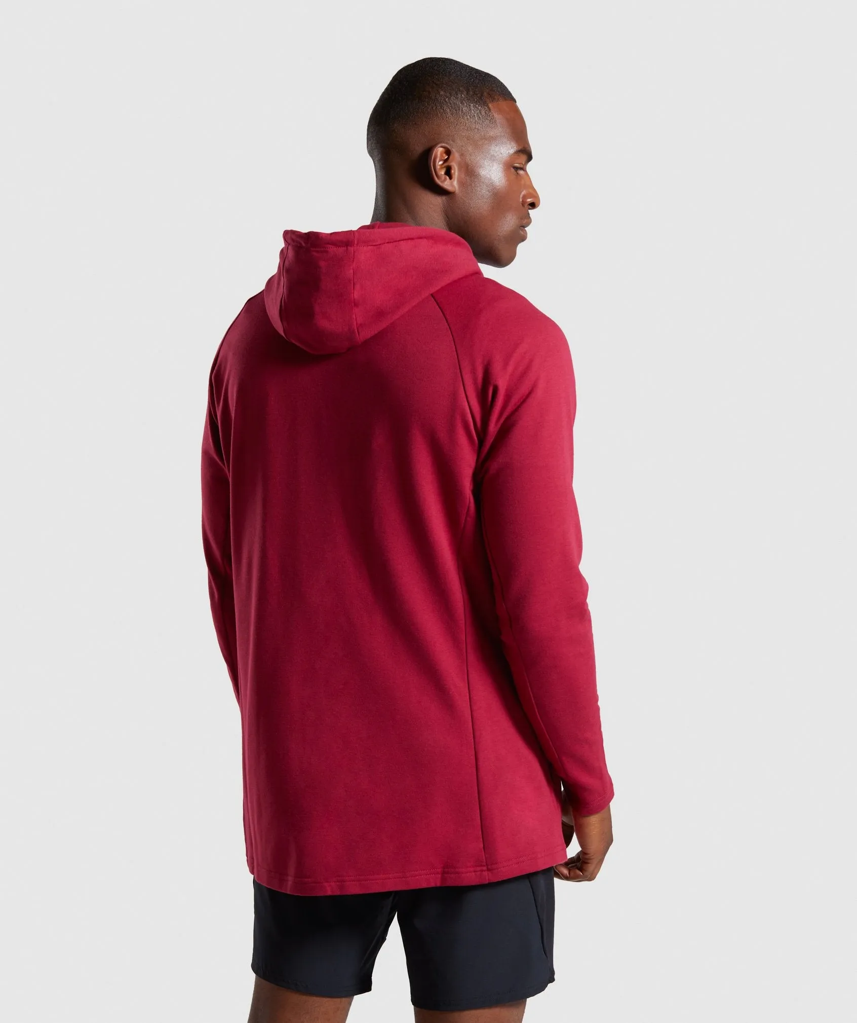 Gymshark Critical Zip Hoodie - Claret