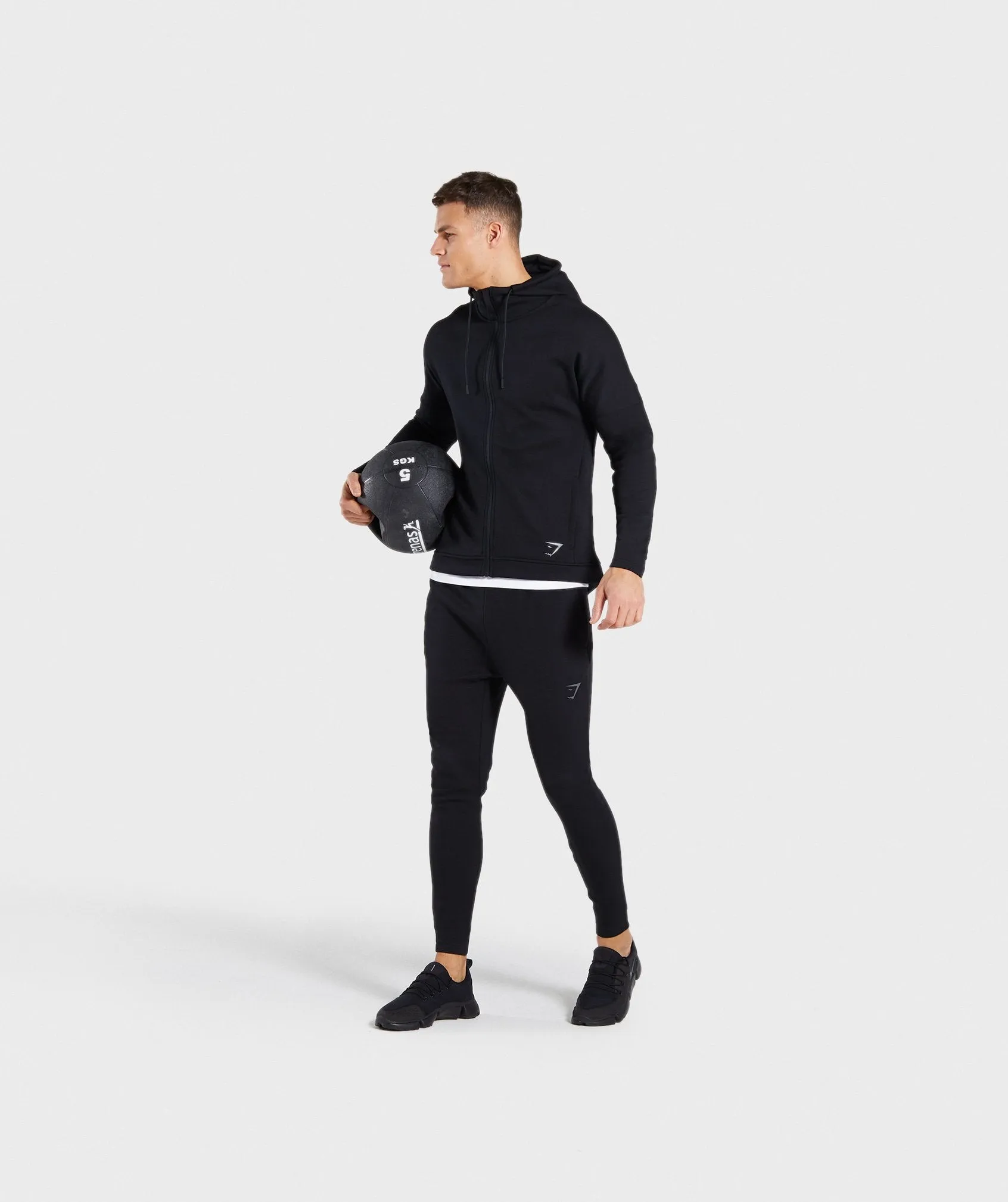 Gymshark Orbit Zip Hoodie - Black