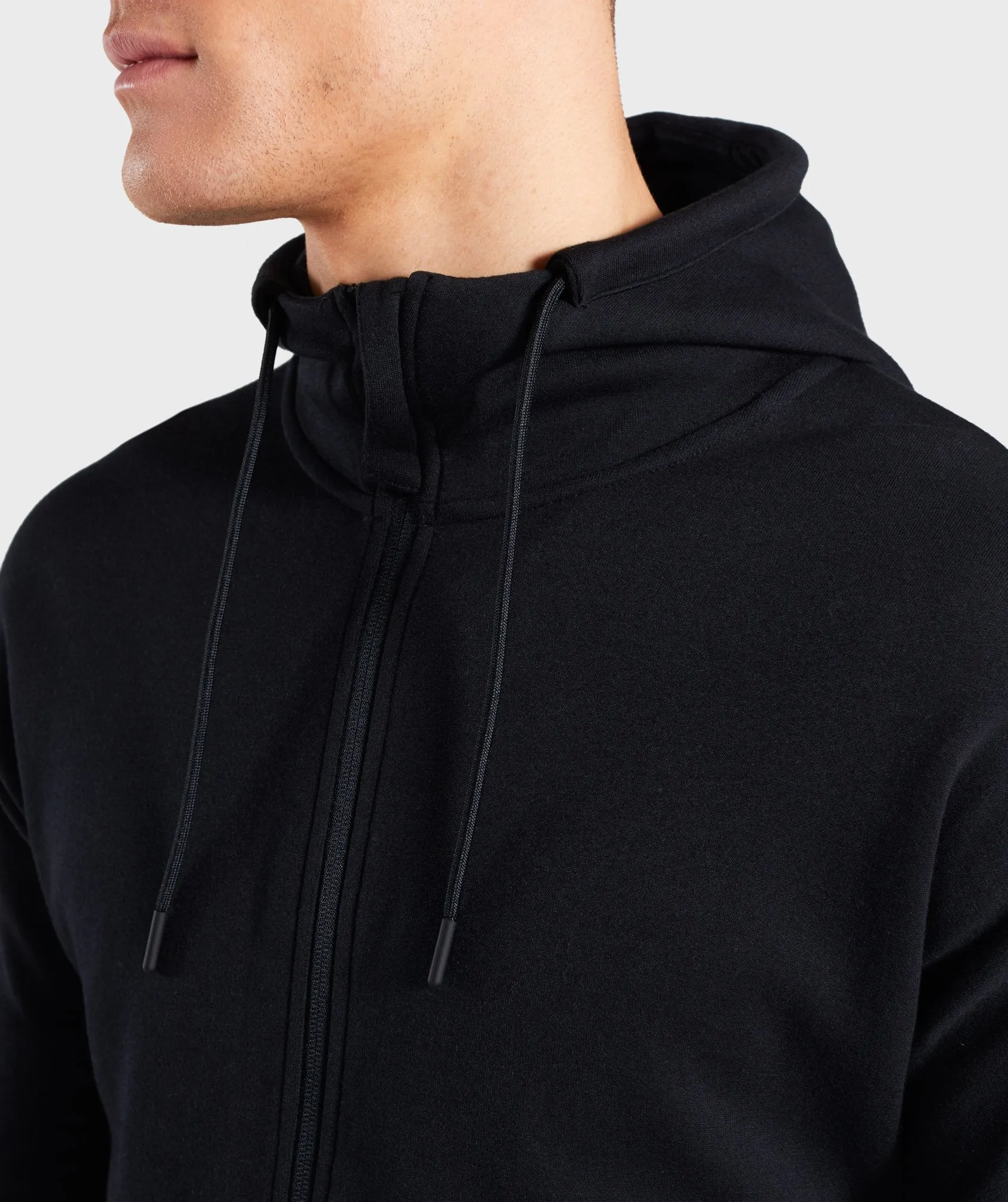 Gymshark Orbit Zip Hoodie - Black