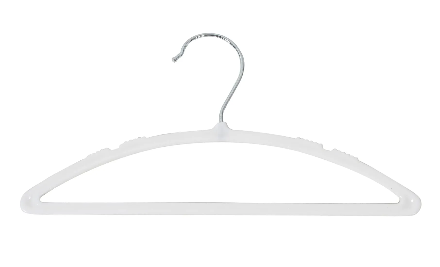 Heart Home 18 Pieces Non-Slip, Space Saving Plastic Closet Baby Hanger for Laundry & Everyday Use (White)-HS43HEARTH25715