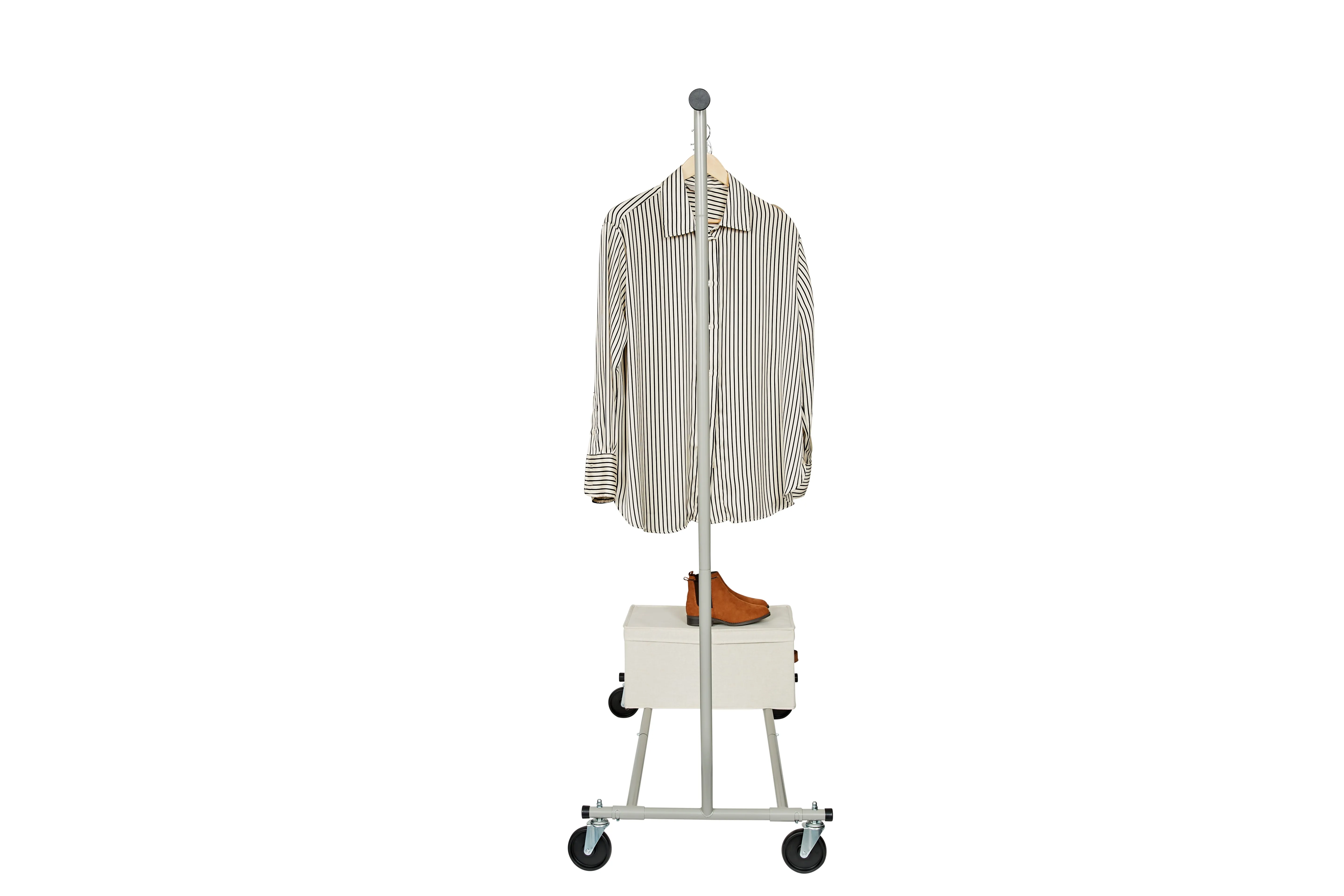 Heavy Duty Garment Rack -Extra Stable with Casters