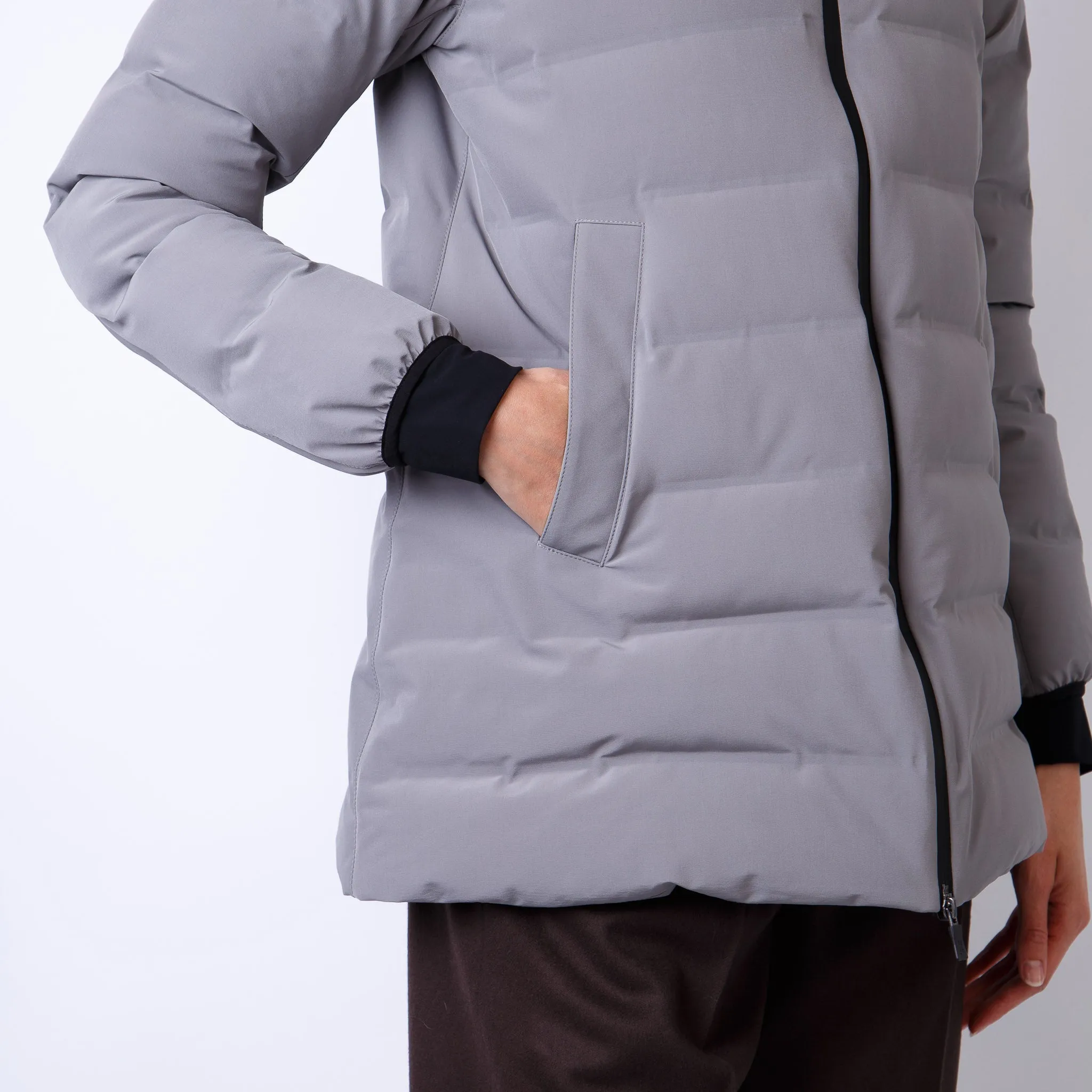 HERNO DOWN JACKET PI00359DL 12590SZ 9436 GREY