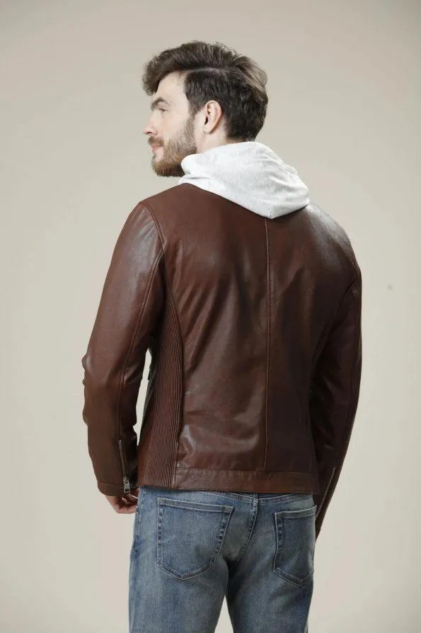 Luxurious Brown Jacket For Men | Slim Fit Jacket