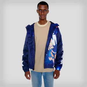 Members Only Men's Space Jam Galaxy Midweight Jacket