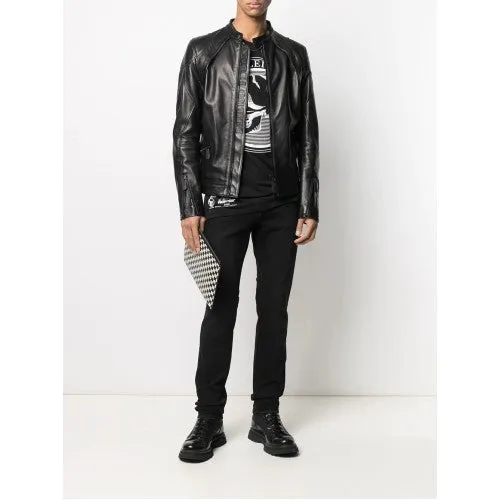 Men Biker Leather Jackets: Moto