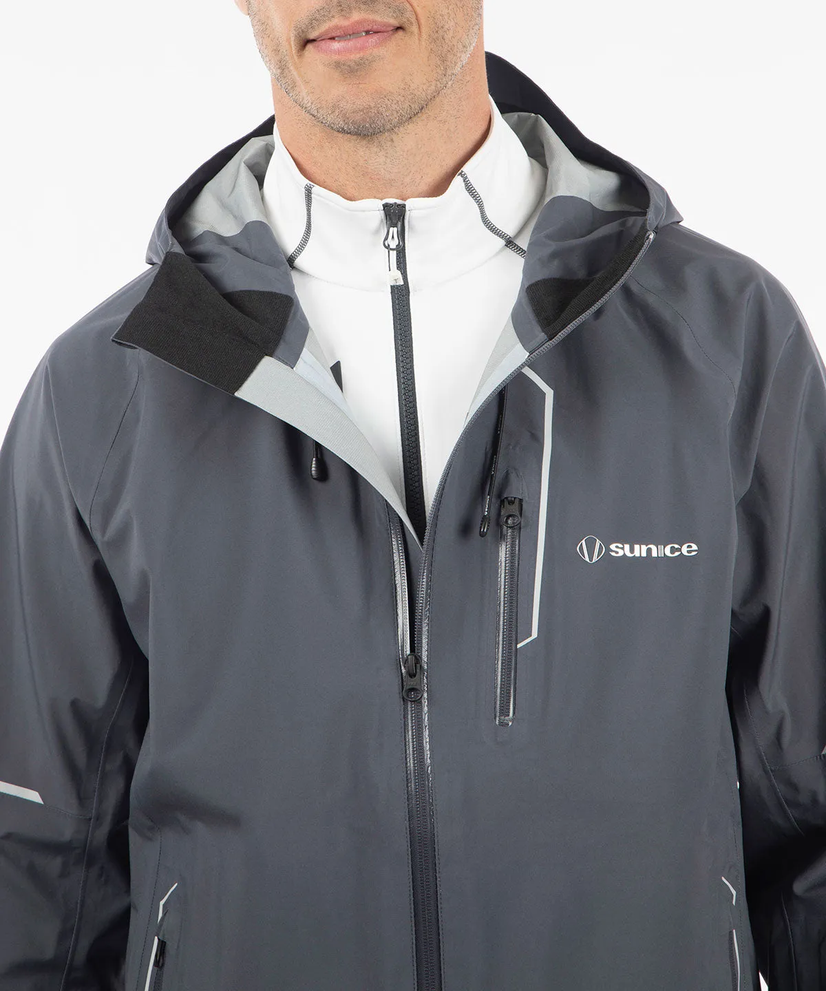 Men's Milo Zephal Max Waterproof Rain Jacket with Hood