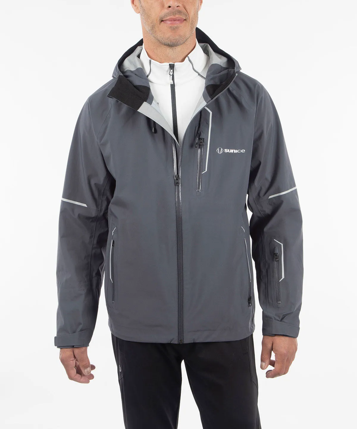 Men's Milo Zephal Max Waterproof Rain Jacket with Hood