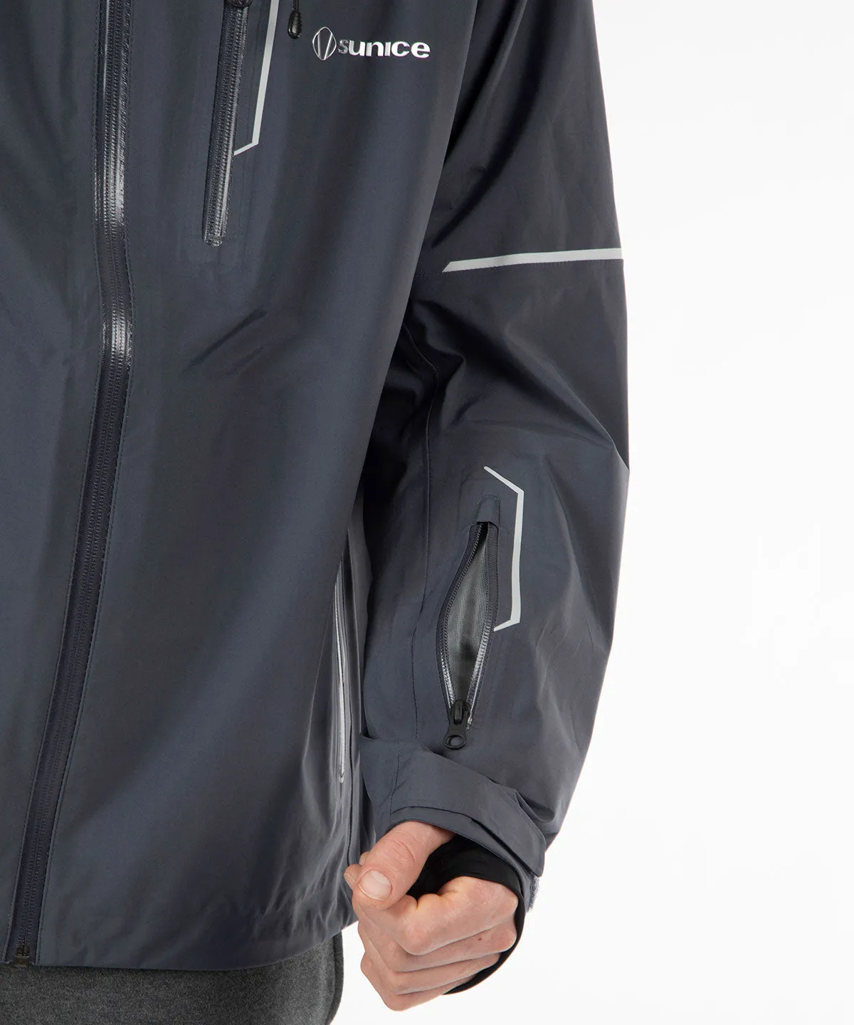 Men's Milo Zephal Max Waterproof Rain Jacket with Hood