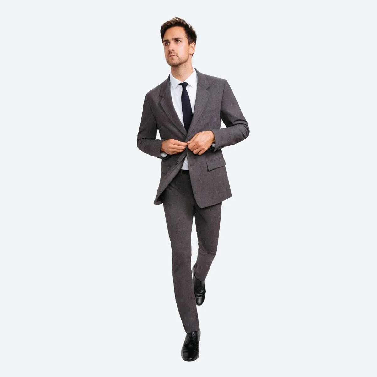 Men's Velocity Suit Jacket - Charcoal