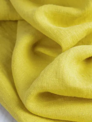 Midweight European Linen - Citron