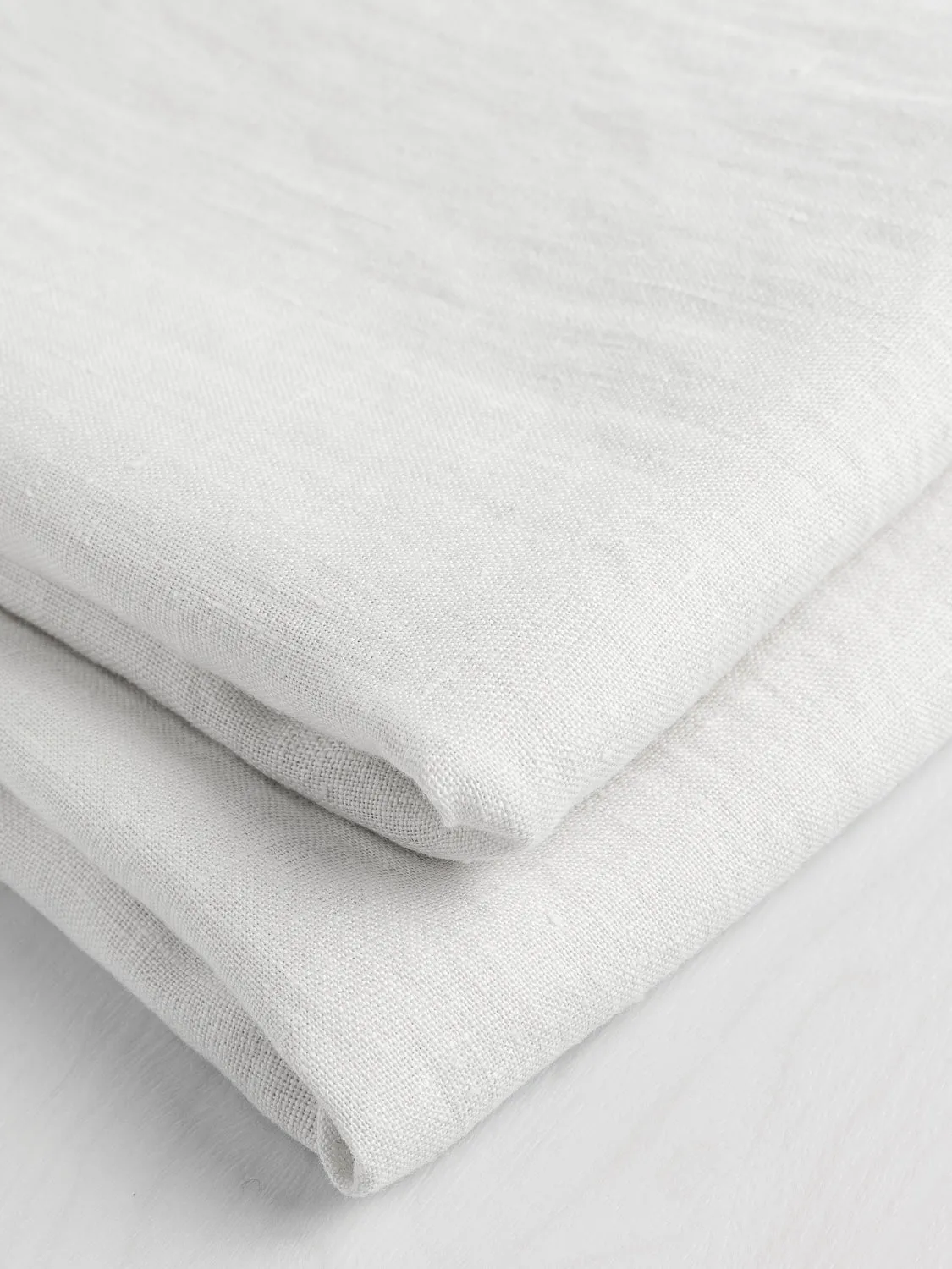 Midweight European Linen - Off White - Swatch