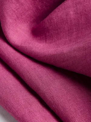 Midweight European Linen - Raspberry